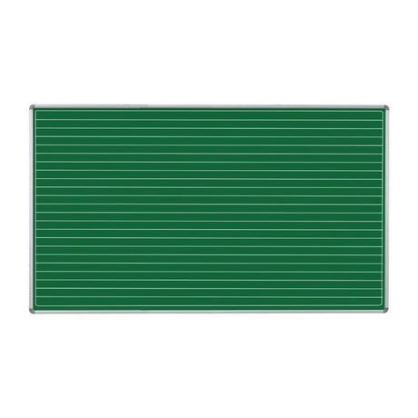 Parrot Non-Magnetic Educational Chalkboard 2420x1220mm Lines Centre Panel Option C ED9176