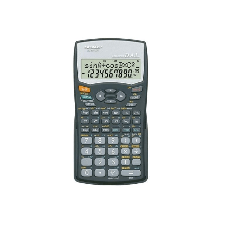 Sharp EL-531WHB Scientific Calculator