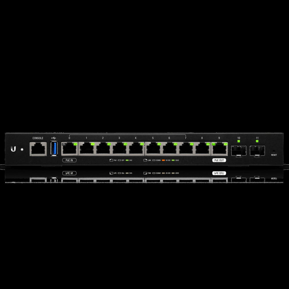 Er Router Ubiquiti EdgeRouter ER-12 Wired Router Gigabit Ethernet Black – FirstShop