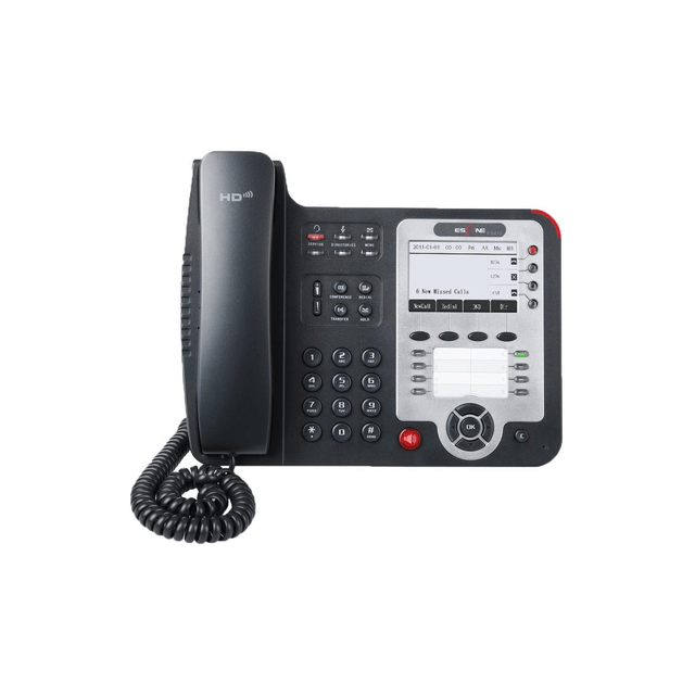 Escene ES410-PEN IP phone Black Wired handset LCD