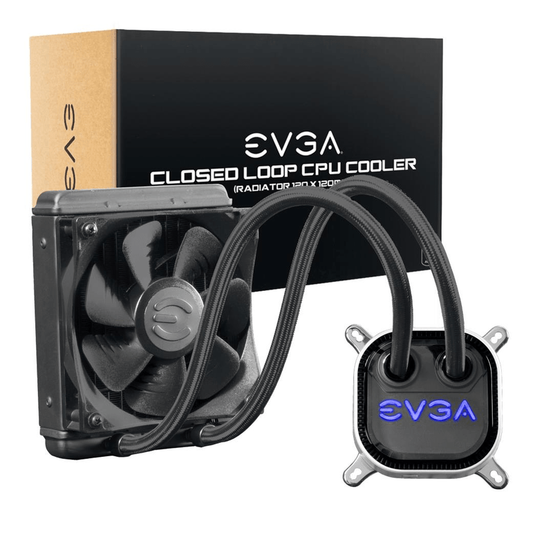 EVGA CLC 120 RGB Liquid AIO CPU Cooler EVGA-CLC-120-NRGB