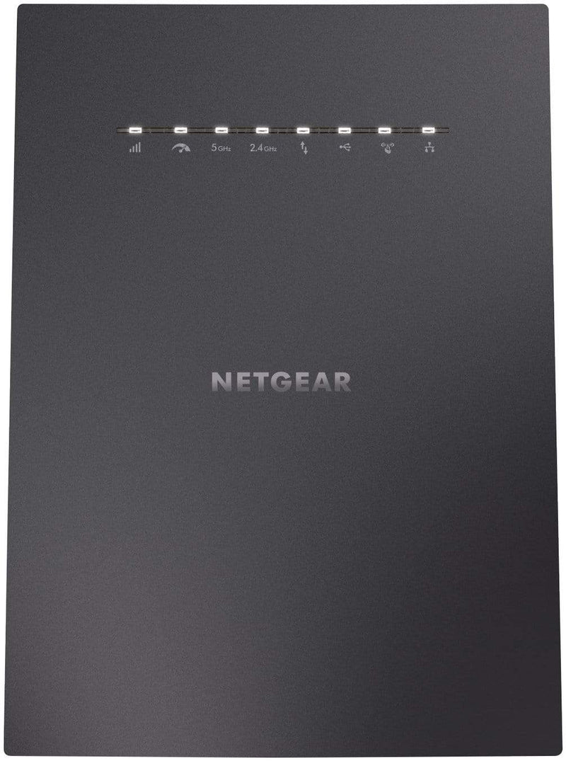 Netgear EX8000 Wi-Fi 5 Wireless Router - Tri-band 2.4GHz and 5GHz Gigabit Ethernet Black EX8000-100EUS