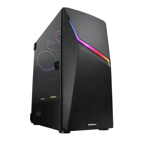 Raidmax F03 ARGB ATX Black Gaming PC Case F03 ARGB