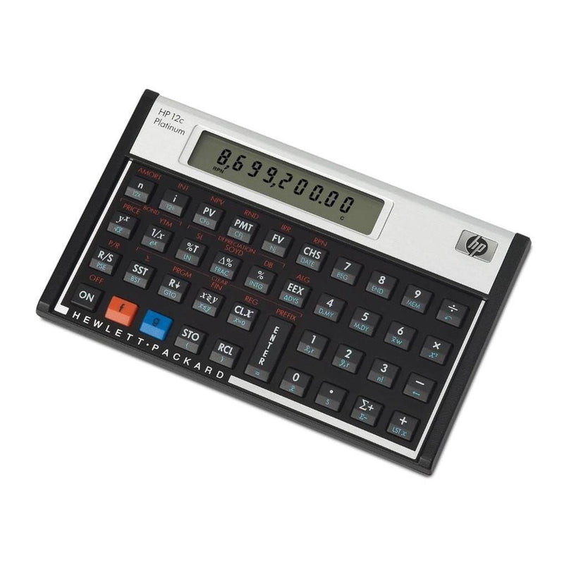 HP 12c Desktop Calculator Black F2231AA