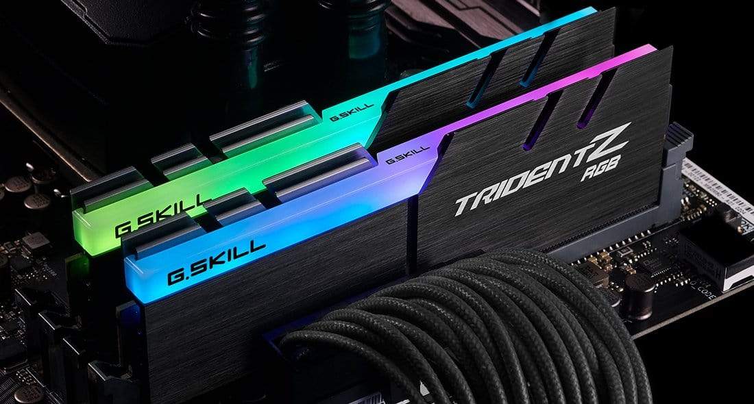 G.Skill Trident Z RGB F4-4000C18D-32GTZR memory module 32 GB 2 x 16 GB DDR4 4000 MHz