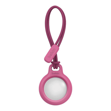 Belkin Secure Holder with Strap for Apple AirTag Pink F8W974BTPNK