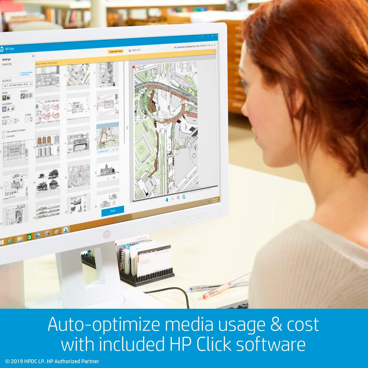 HP Designjet T830 24 large format printer Wi-Fi Inkjet Colour 2400 x 1200 DPI Ethernet LAN