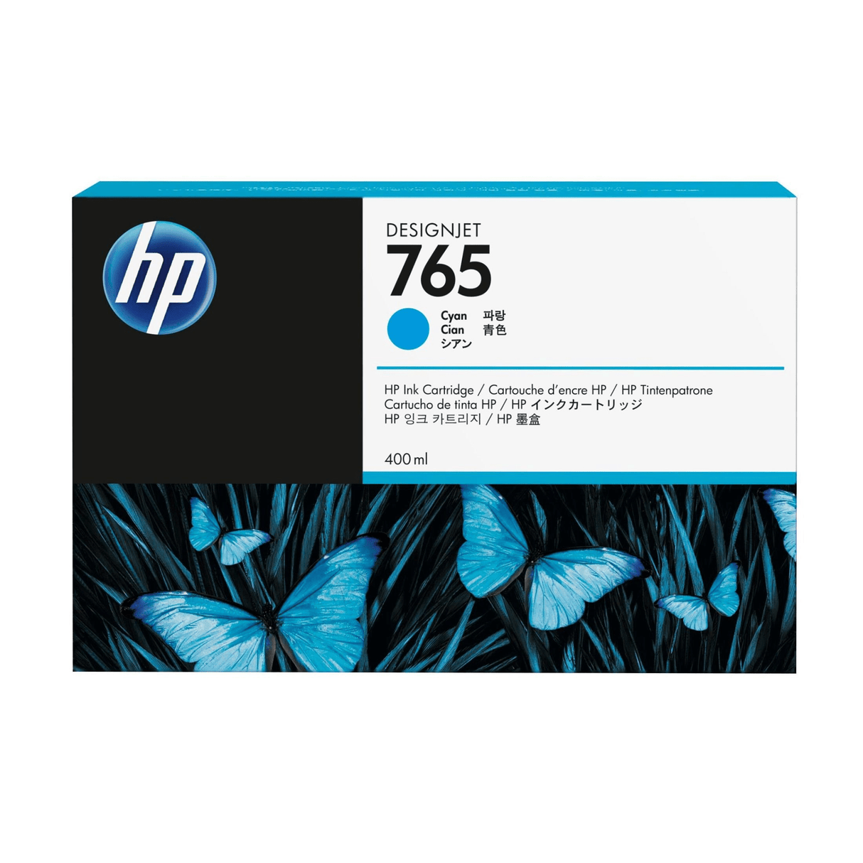 HP 765 Designjet Cyan Standard Yield Ink Cartridge Original F9J52A Single-pack F9J52A