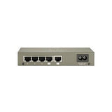 LevelOne 5 FE Switch METAL ENCLOSURE FEU-0510