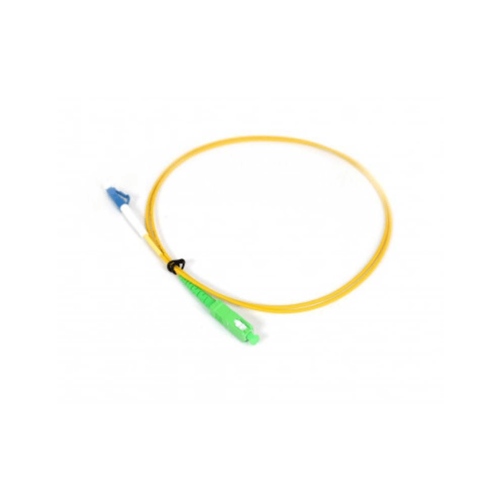 Acconet SC/APC to LC/UPC Patch Lead Simplex Cable 1m FIB-PL-SC-1M-UAS