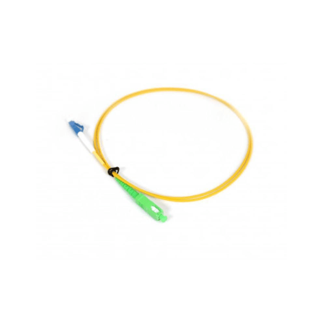 Acconet SC/APC to LC/UPC Patch Lead Simplex Cable 1m FIB-PL-SC-1M-UAS