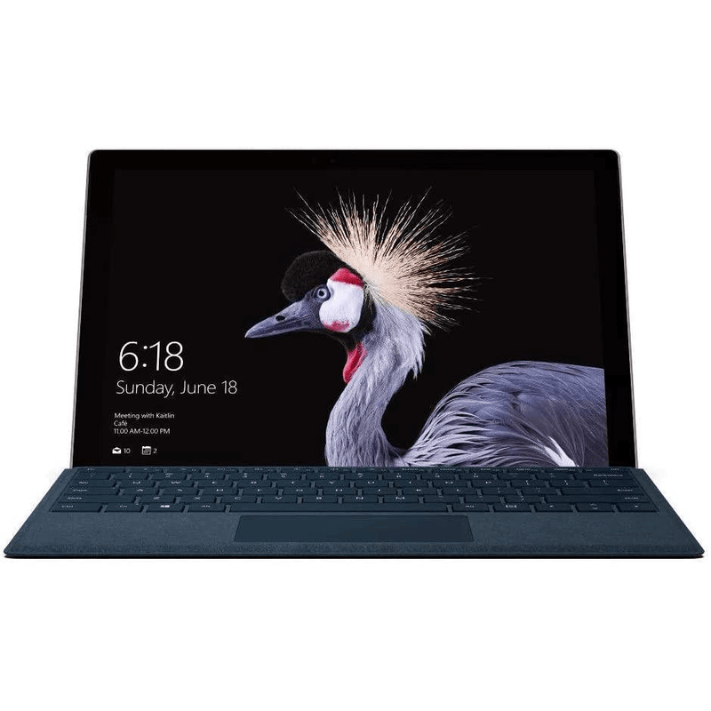 Microsoft Surface Pro 12.3-inch Tablet - Intel I5-7300U 4GB 128GB Wi-Fi 5 Black and Silver Windows 10 FJU-00001
