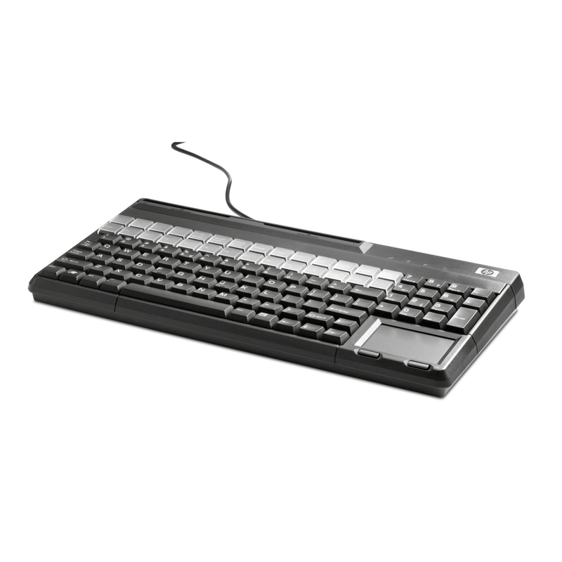 HP USB POS with Magnetic Stripe Reader Keyboard FK218AA