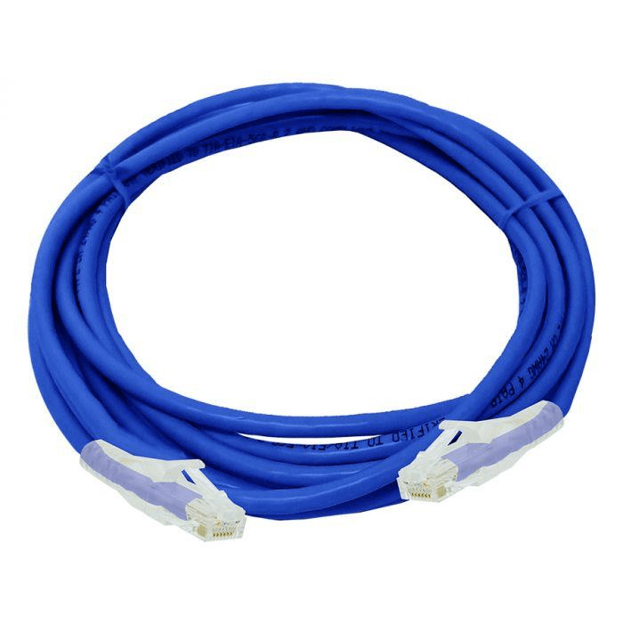 Acconet CAT6 UTP Flylead Cable 3m - Blue FLY-3-BLUE