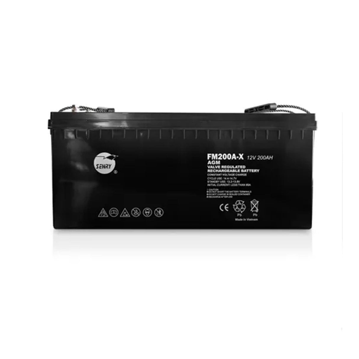 RCT Senry 6FM200A-X 12V DC 200Ah Deep Cycle Battery