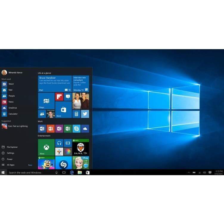 Microsoft Windows 10 Pro 32/64bit FQC-10071
