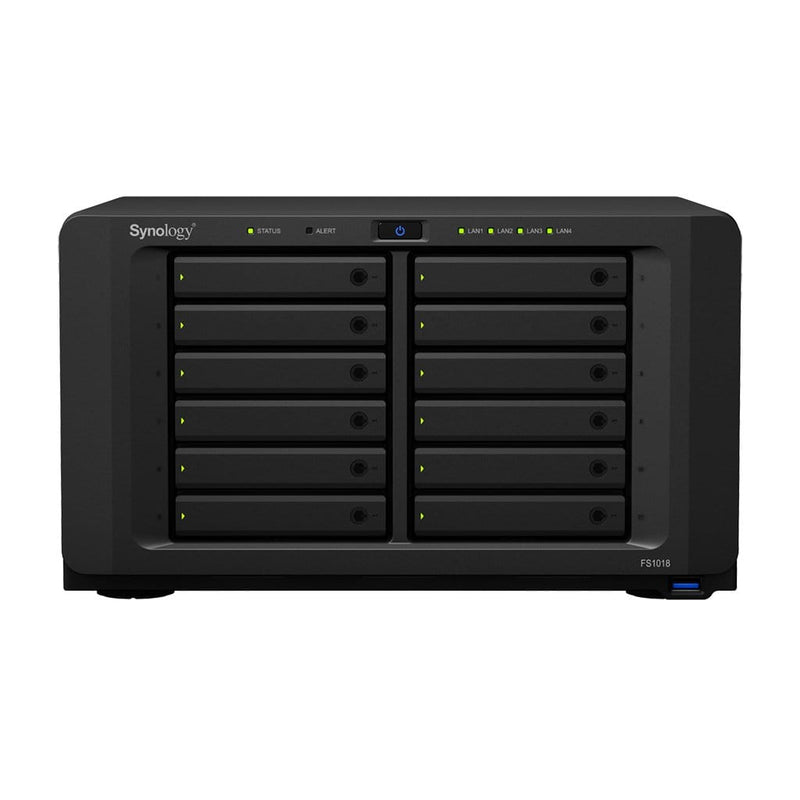 Synology FlashStation FS1018 NAS/storage Server D1508 Ethernet LAN Desktop Black