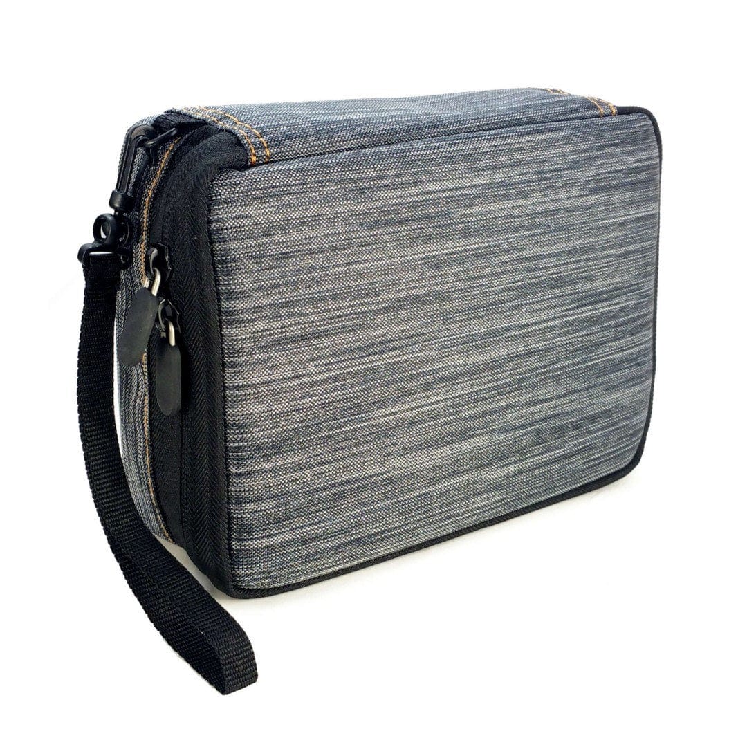 Tuff-Luv Electronics Accessories Travel Organizer/Gadget Bag Grey Stripe G3_84