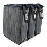 Tuff-Luv Electronics Accessories Travel Organizer/Gadget Bag Grey Stripe G3_84