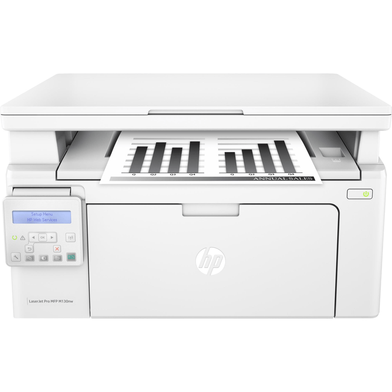 HP LaserJet Pro MFP M130n A4 Multifunction Mono Laser Home & Office Printer G3Q58A