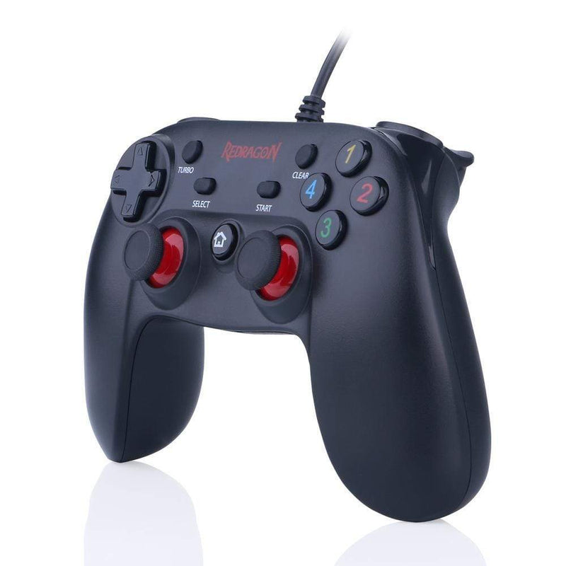 Redragon G807 Gaming Controller Gamepad Android and PC PS PS2 PS3 USB Black