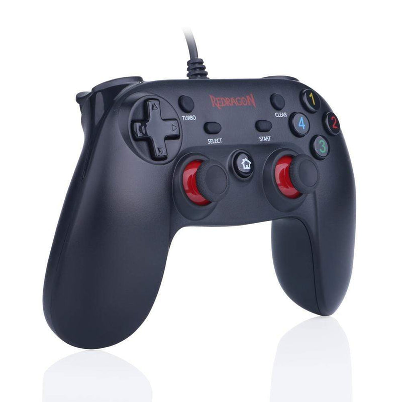 Redragon G807 Gaming Controller Gamepad Android and PC PS PS2 PS3 USB Black