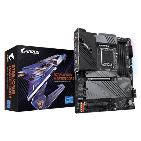 Gigabyte B760 Aorus Master DDR4 Intel Socket LGA 1700 WiFi 6 ATX Motherboard GA-B760-AORUS-MASTER-DDR4