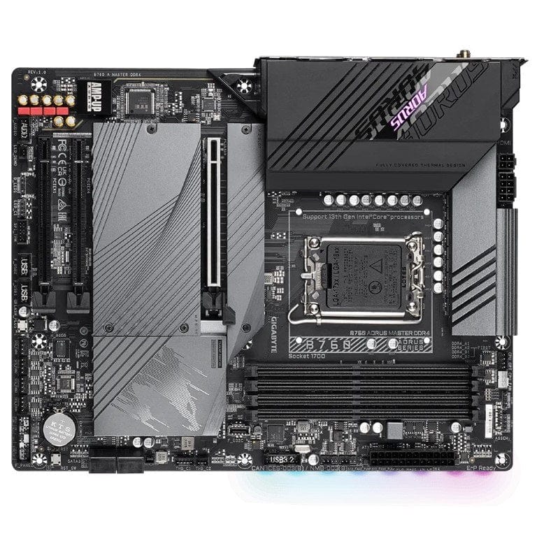 Gigabyte B760 Aorus Master DDR4 Intel Socket LGA 1700 WiFi 6 ATX Motherboard GA-B760-AORUS-MASTER-DDR4