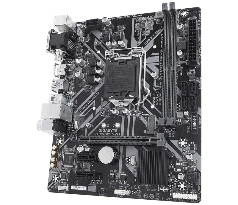 GIGABYTE H310M S2H Intel LGA 1151 (Socket H4) Micro ATX Motherboard GA-H310M-S2H