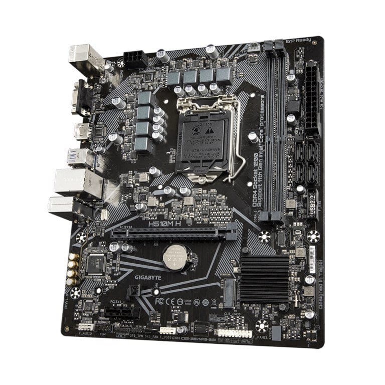 Gigabyte H510 Intel LGA1200 mATX Motherboard GA-H510M-H