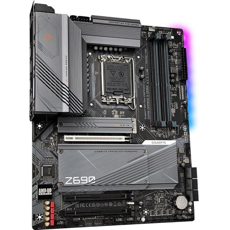 Gigabyte Z690 Gamging X DDR4 Intel Socket LGA1700 ATX Motherboard GA-Z690-GAMING-X-DDR4