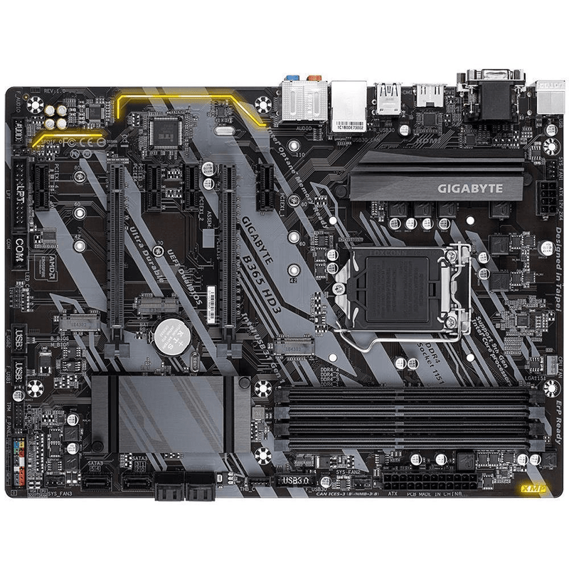 GIGABYTE B365 HD3 Intel LGA 1151 (Socket H4) ATX Motherboard GA365HD3-00-G