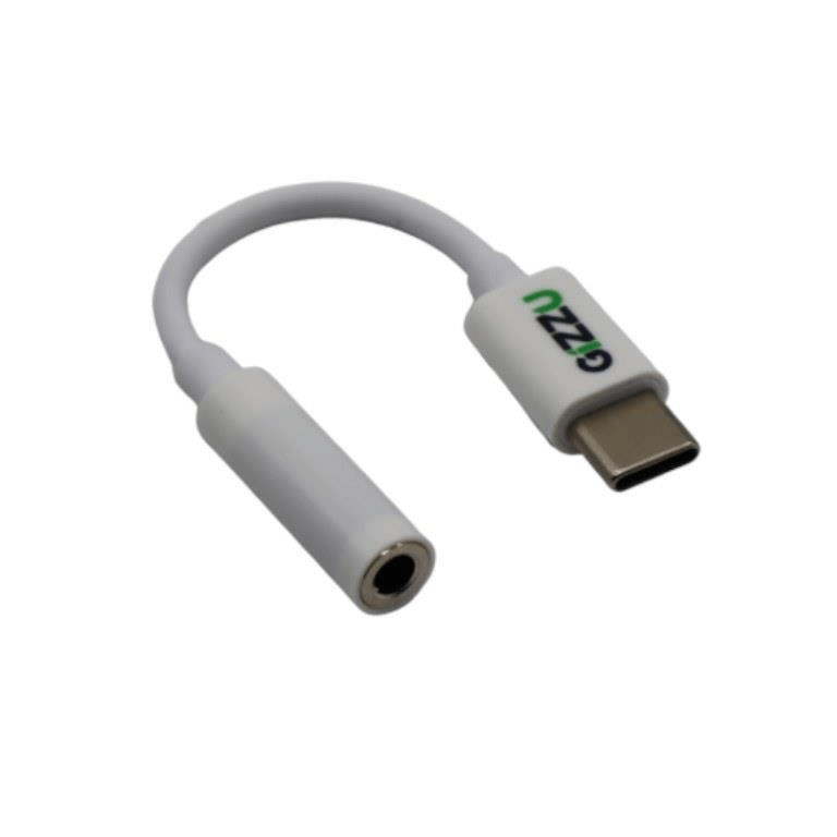 Gizzu USB-C to Audio Adapter White GACUCAW