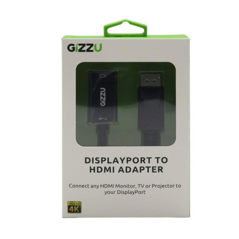 GIZZU Display Port to HDMI Active Adapter GADPHDMIAB