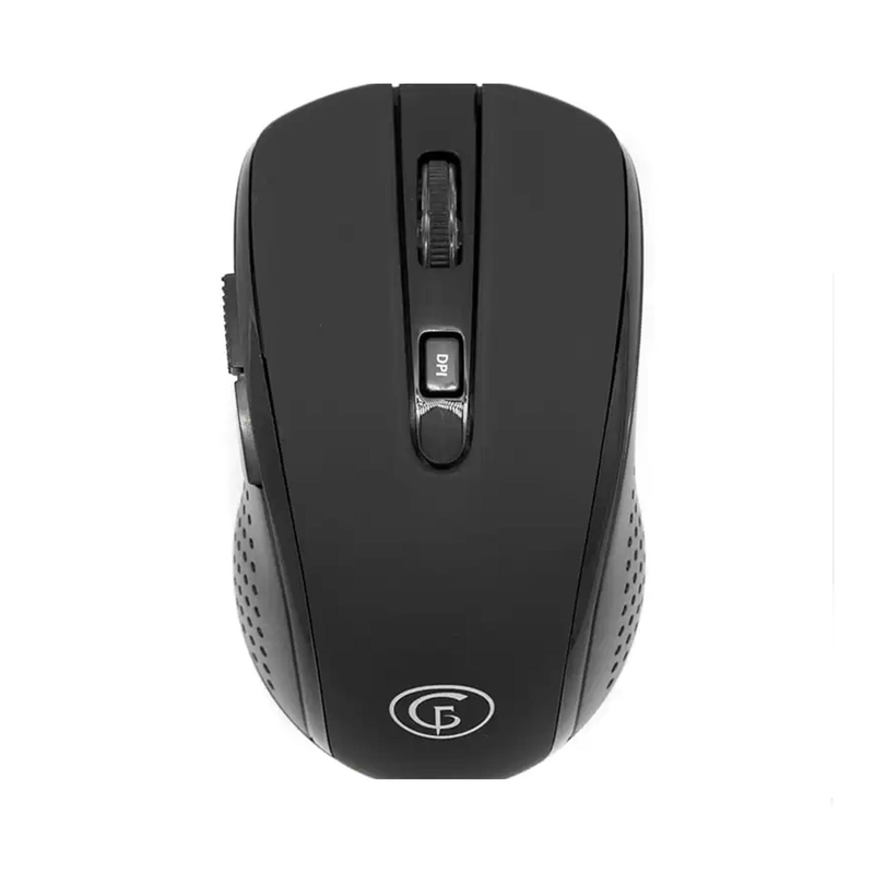GoFreetech Wireless 1600DPI Mouse Black GFT-M003