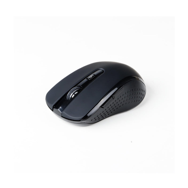 GoFreetech Wireless 1600DPI Mouse Black GFT-M003