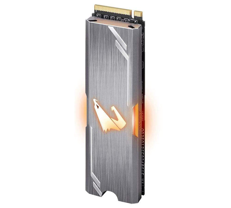 GIGABYTE Aorus RGB M.2 256GB PCIe 3.0 3D TLC NVMe Internal SSD GP-ASM2NE2256GTTDR