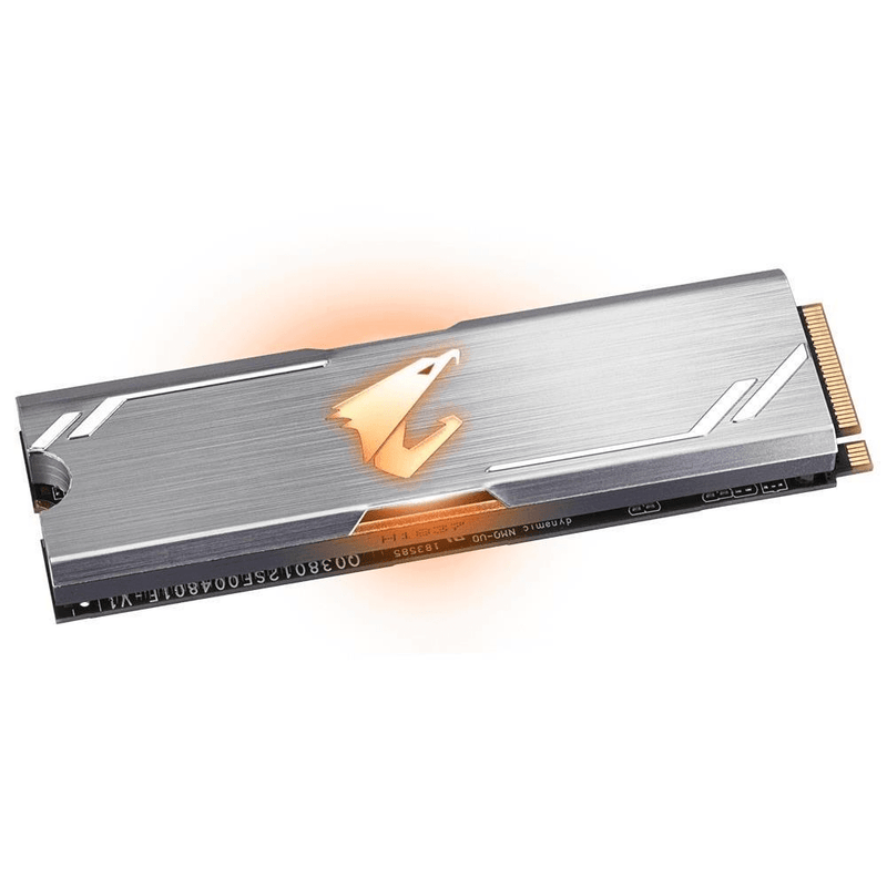 GIGABYTE Aorus RGB M.2 256GB PCIe 3.0 3D TLC NVMe Internal SSD GP-ASM2NE2256GTTDR