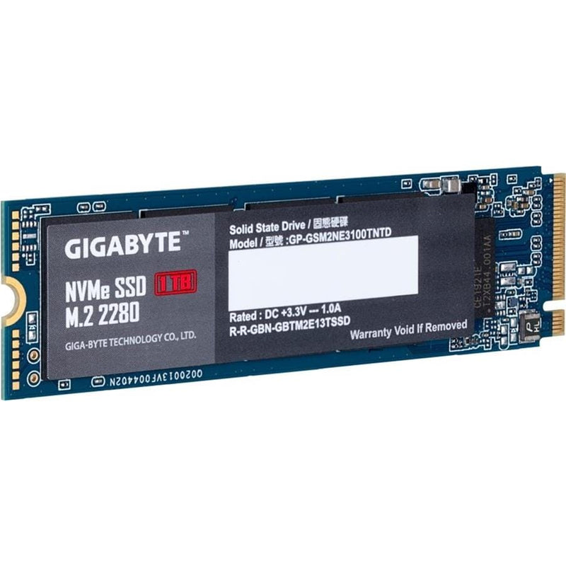 Gigabyte GP-GSM2NE3100TNTD M.2 1TB PCIe 3.0 NVMe Internal SSD