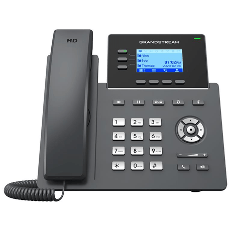 Grandstream GRP2603P 3-Line Gigabit PoE Carrier Desk IP Phone