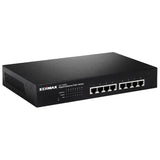 Edimax 8-Port Long Range Unmanaged Gigabit PoE Switch with DIP Switch GS-1008PL-V2