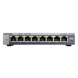 Netgear Gigabit Plus Switch Series GS108E Managed Ethernet Black GS108E-300PES