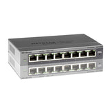 Netgear Gigabit Plus Switch Series GS108E Managed Ethernet Black GS108E-300PES