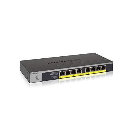 Netgear 8-port Gigabit Ethernet PoE+ Unmanaged Switch GS108LP