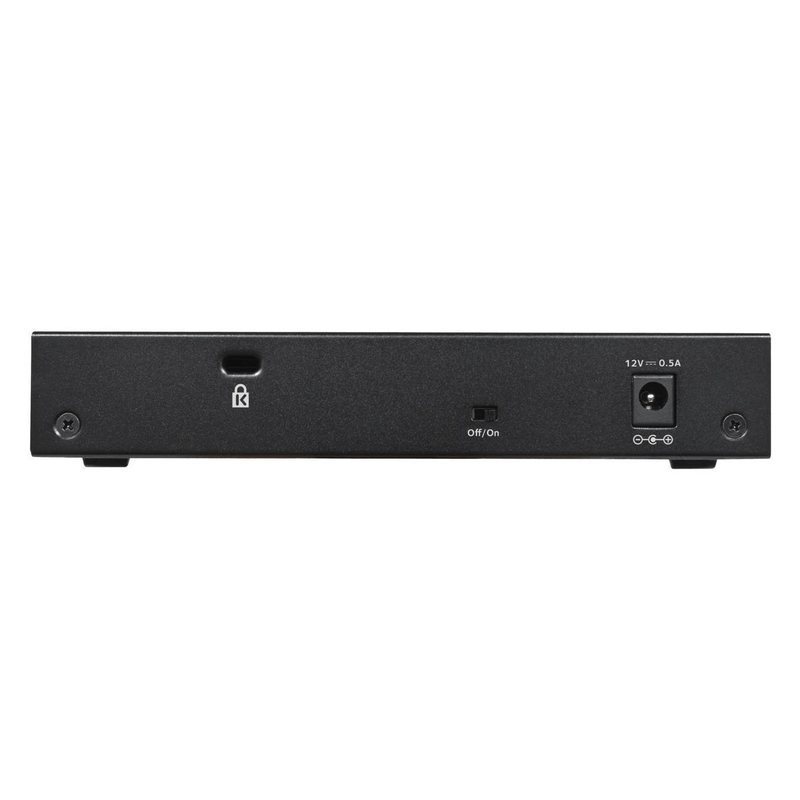 Netgear GS308-300PES Unmanaged Switch L2 Gigabit Ethernet Black