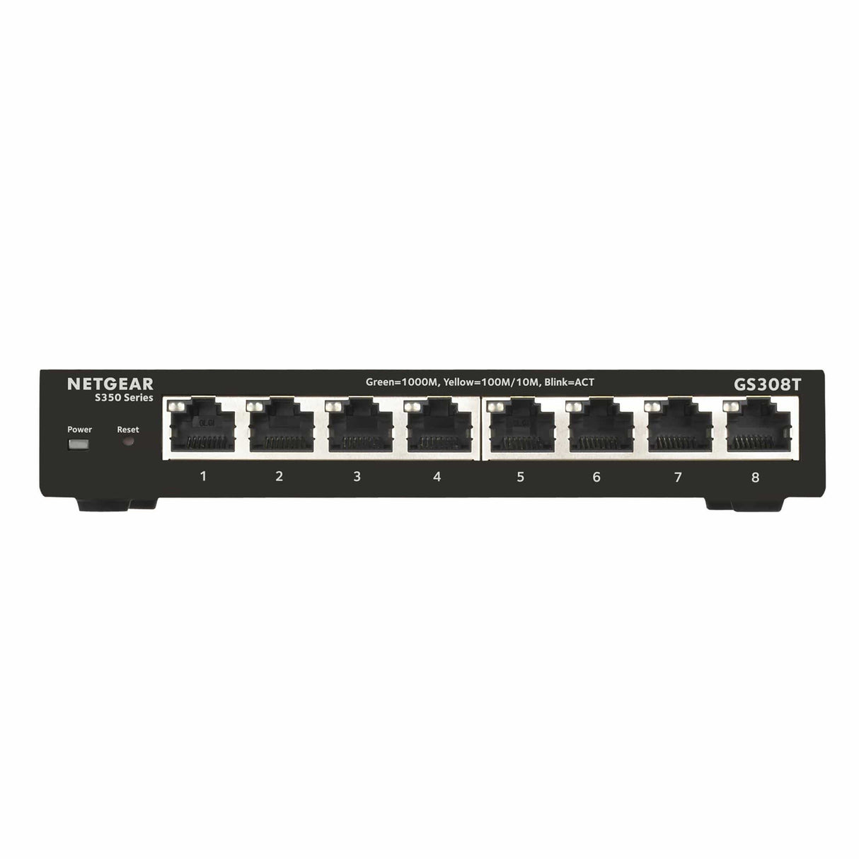 Netgear GS308T Managed Switch L2 Gigabit Ethernet Black GS308T-100PES