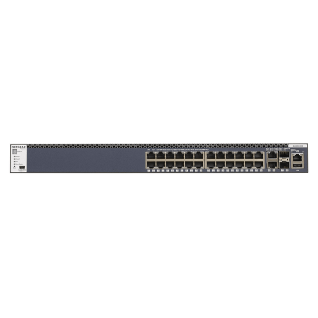 Netgear M4300-28G 28-port Managed Switch L3 Gigabit Ethernet 1U Black GSM4328S-100NES