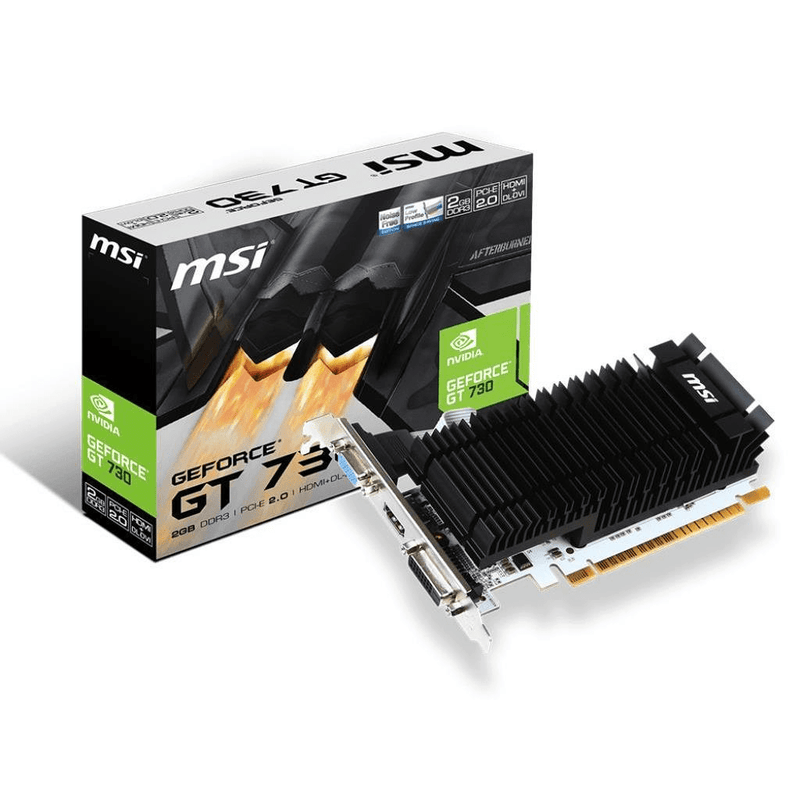 MSI GT 710 2GD3H LP graphics card NVIDIA GeForce GT 730 2 GB GDDR3