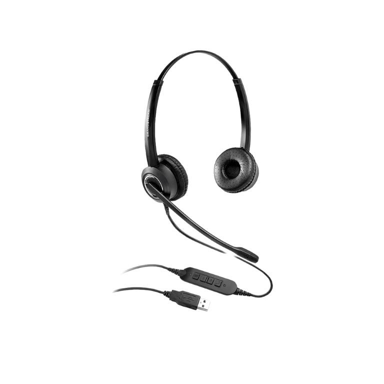 Grandstream GUV3000 HD USB Headset with Noise Cancelling Technology