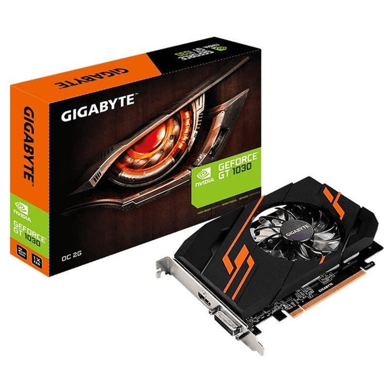 GIGABYTE Nvidia GeForce GT 1030 GV-N1030OC-2GI Graphics Card - GT1030 2GB GDDR5